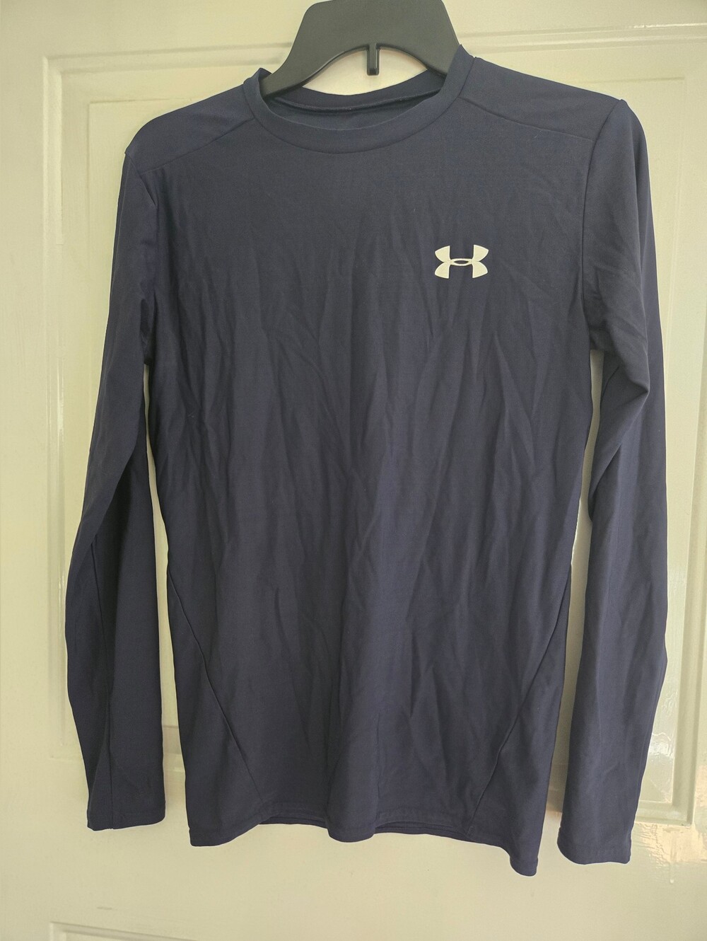 Under Armour Men’s Navy Long Sleeve Crew Performance Tee L